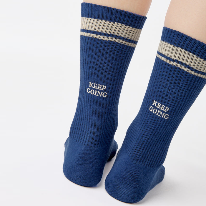 Keep Going Crew Grip Sock