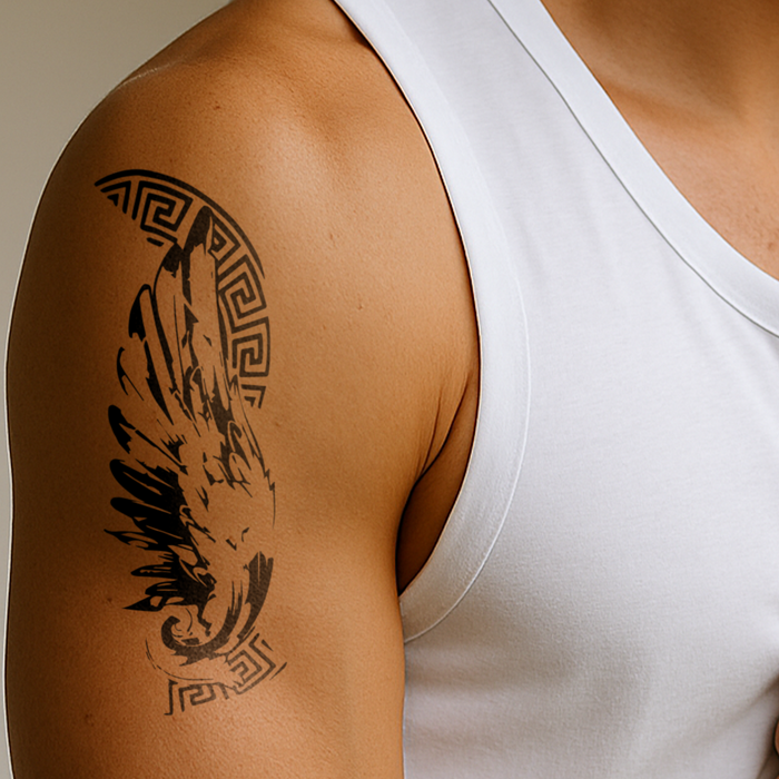 Keltischer Flügel Tattoo