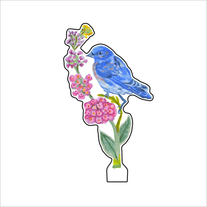 Kimberly Hodges Acrylic Figures - Springtime - Bluebird of Happiness