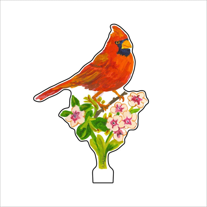Kimberly Hodges Acrylic Figures - Springtime - Spring Cardinal