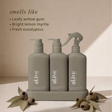 Kitchen Trio - Lemon Myrtle & Honeydew + Willow Gum & Lemon Myrtle