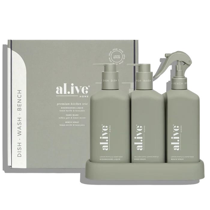 Kitchen Trio - Lemon Myrtle & Honeydew + Willow Gum & Lemon Myrtle