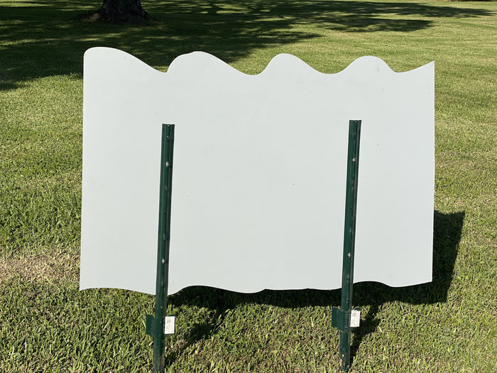patriotic yard art