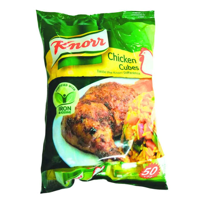 Knorr Chicken Bouillon Cubes – 50 Count – Single Unit (Inventory Stock)