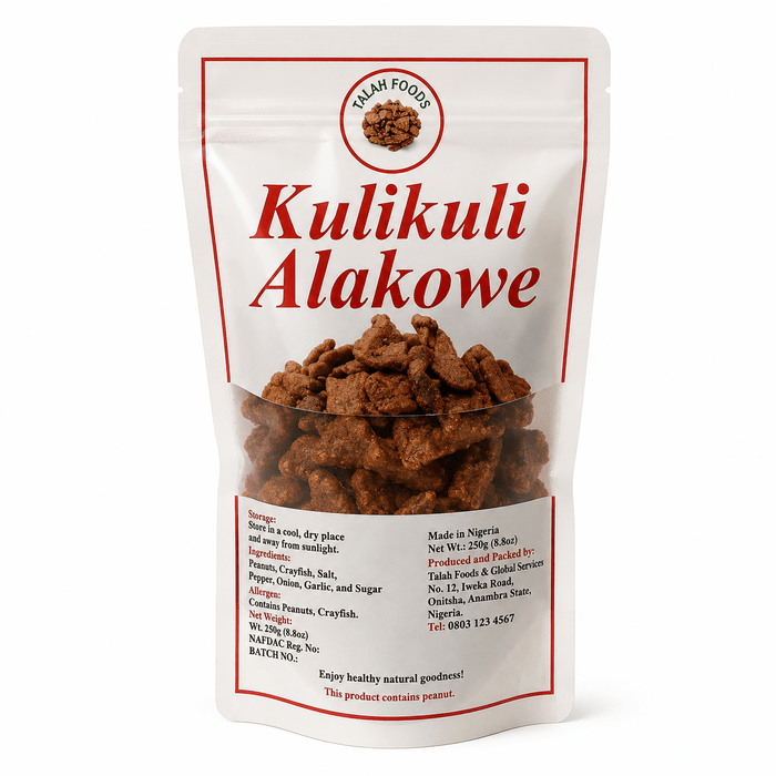 Kulikuli Alakowe Pouch 100g | Crunchy Peanut Snack - Yado African & Caribbean Market