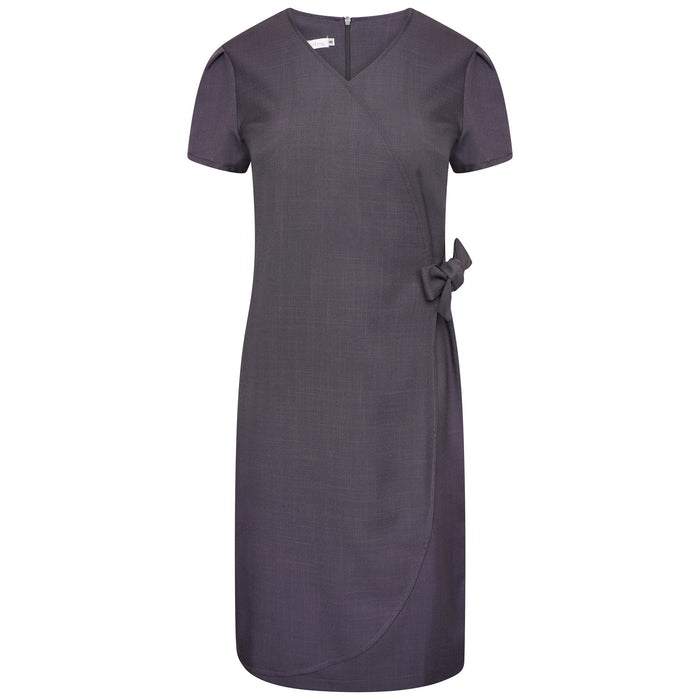 La Beeby Elena Faux Wrap Twill Dress