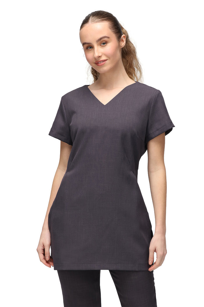 La Beeby Nina V-Neck Polyester Tunic