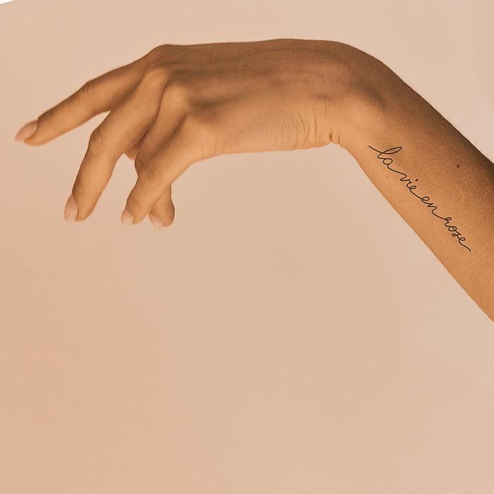 la vie en rose Tattoo