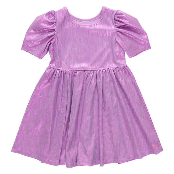 Lame Laurie Dress - Lavender