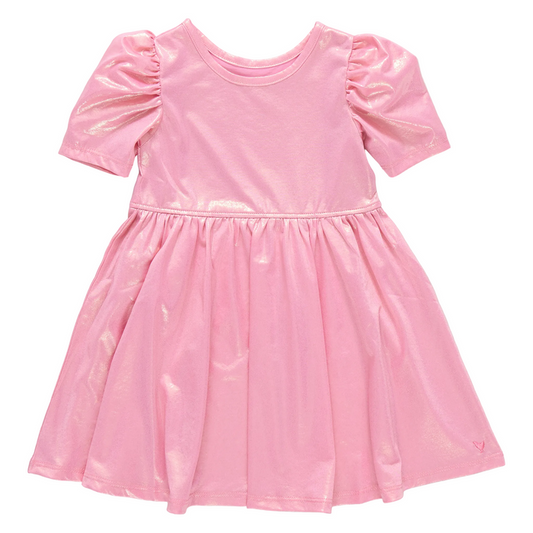 Lame Laurie Dress - Light Pink