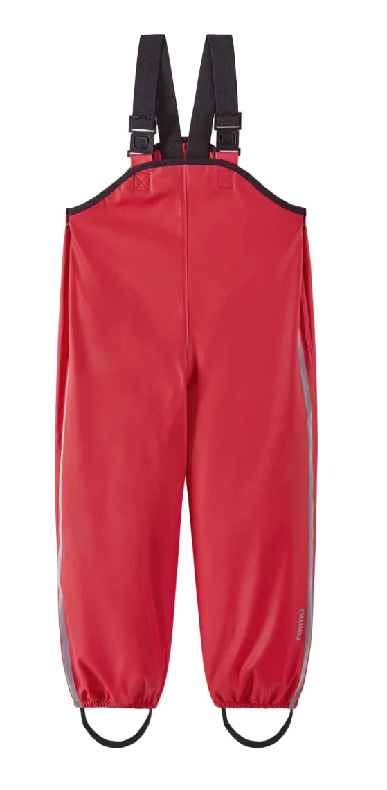 Lampi - Waterproof Rubber Rain Jacket - Red