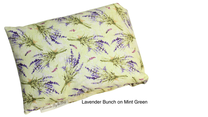 Lavender Bunch on Mint Green