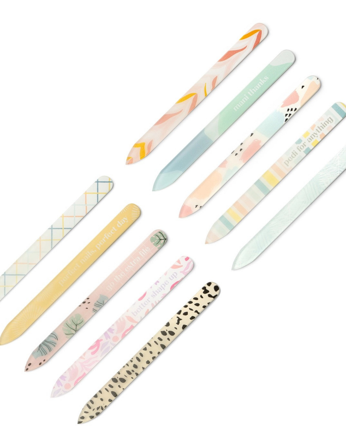 Lemon Lavender Glass Nail Files