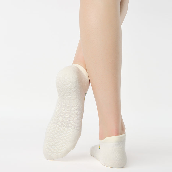 Lemons Full Foot Grip Sock
