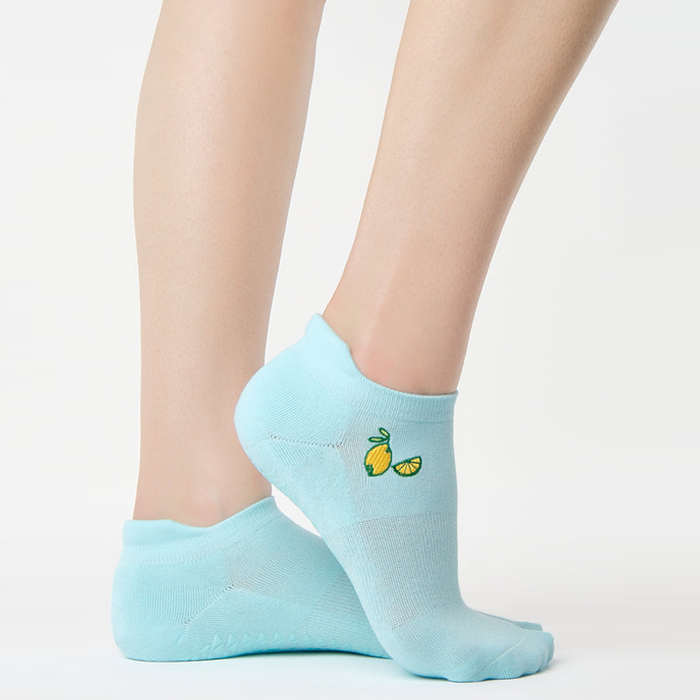 Lemons Full Foot Grip Sock