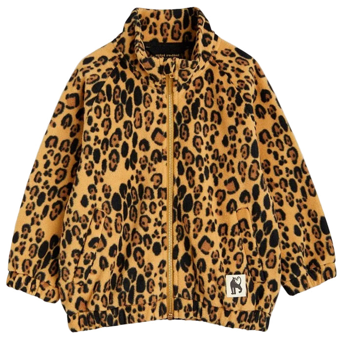 Leopard Fleece Jacket