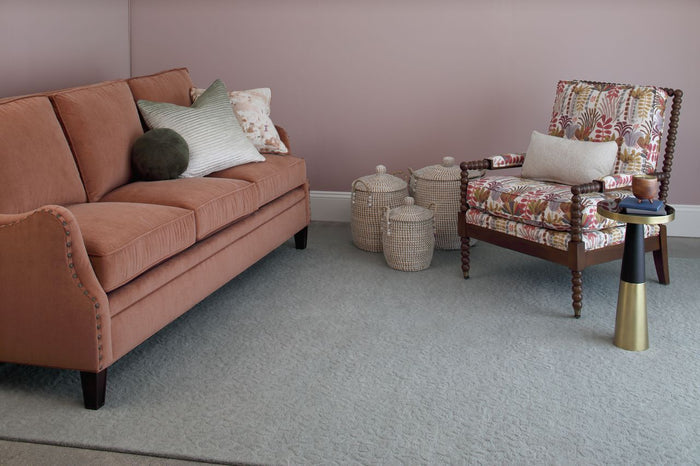 Maine Cottage Leopardess Soft Gray Wool Rug