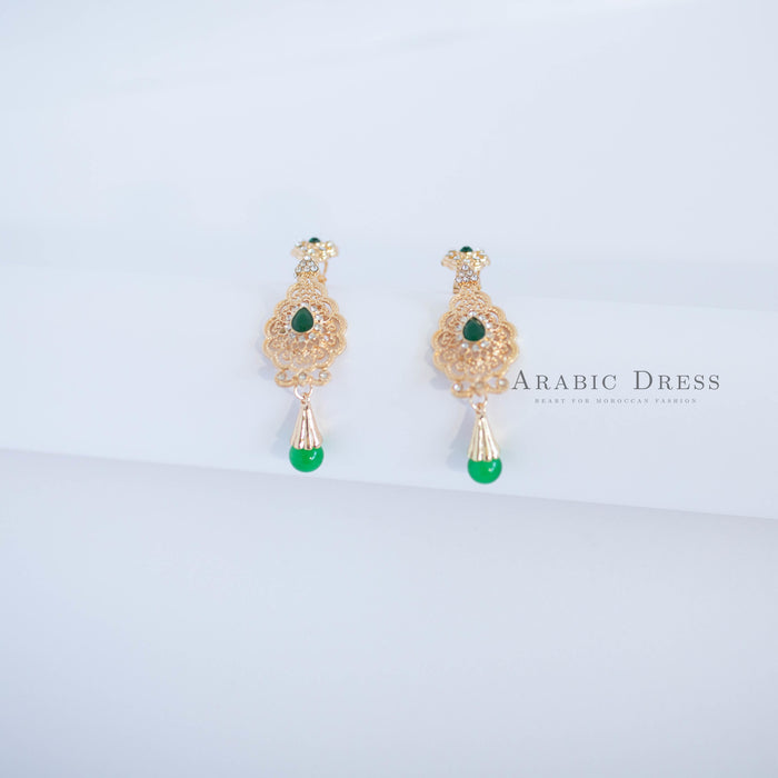 LISA GREEN EARRINGS