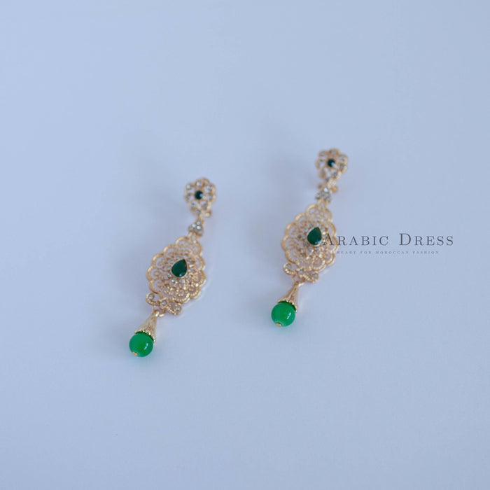LISA GREEN EARRINGS