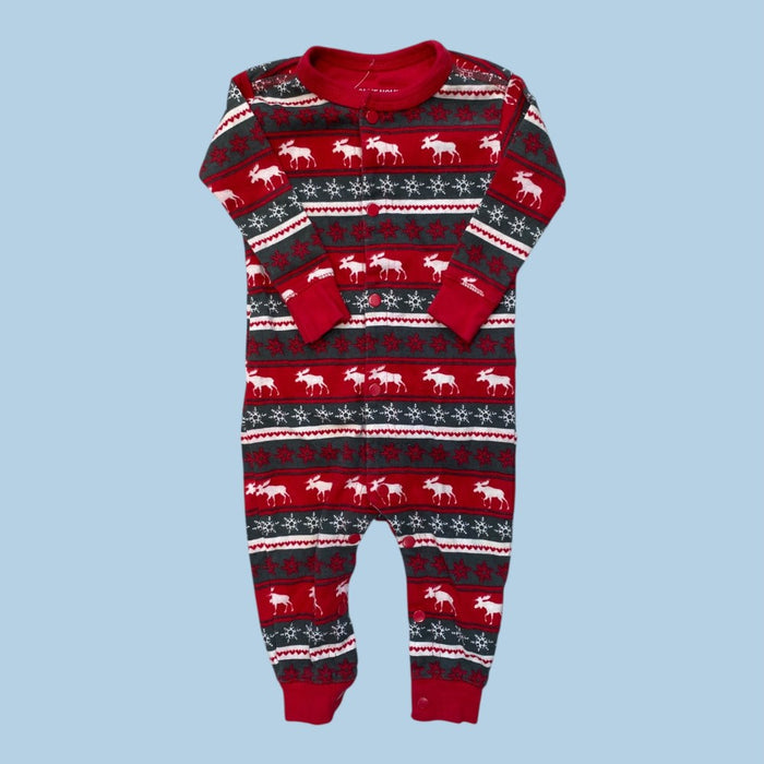 little blue house romper 12-18m