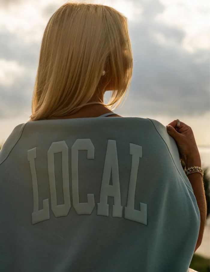 Local Boy Outfitters- LG Crescent Crew- Jade