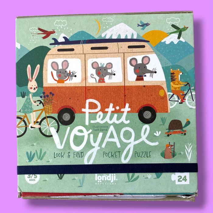 Londji petit voyage look&find puzzle