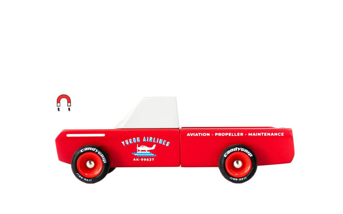 Longhorn Red Truck
