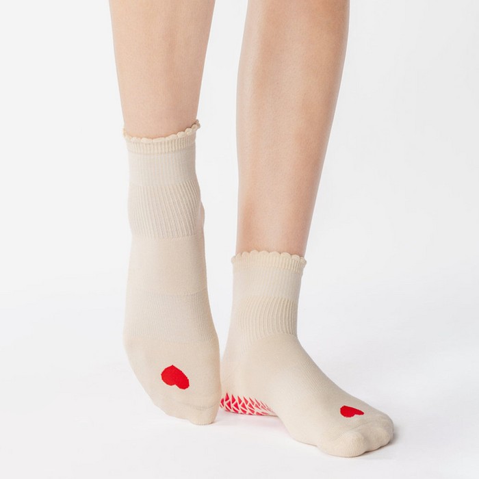 Love Ankle Grip Sock