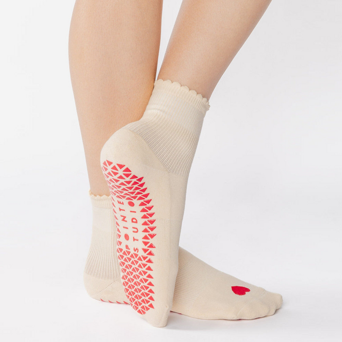 Love Ankle Grip Sock