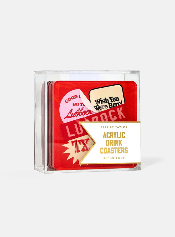 Lubbock Coasters- Set of 4