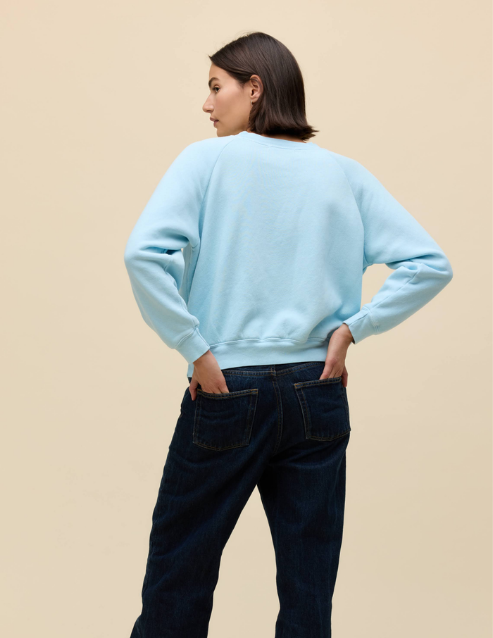 Lucky Bar Shrunken Raglan Sweatshirt- Bluey Bluey