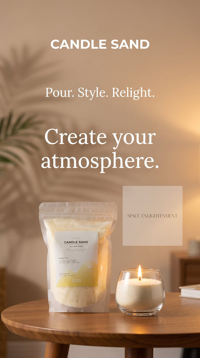 Luxury Candle Sand Regent Woods Cream Scented Pourable Candle
