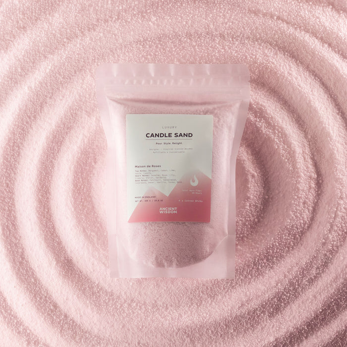 Luxury Candle Sand Rose Reverie Dusty Rose Scented Pourable Candle