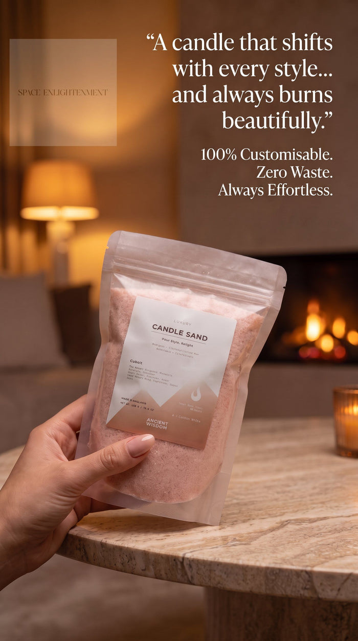 Luxury Candle Sand Rose Reverie Dusty Rose Scented Pourable Candle