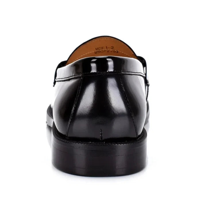 Luxury slip-on tassel elegant loafers - AntoniosClothing - Brown