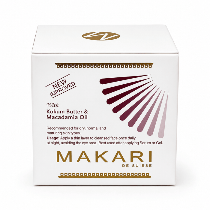 Makari Night Radiance Face Cream 100ml | Overnight Glow - Yado African & Caribbean Market