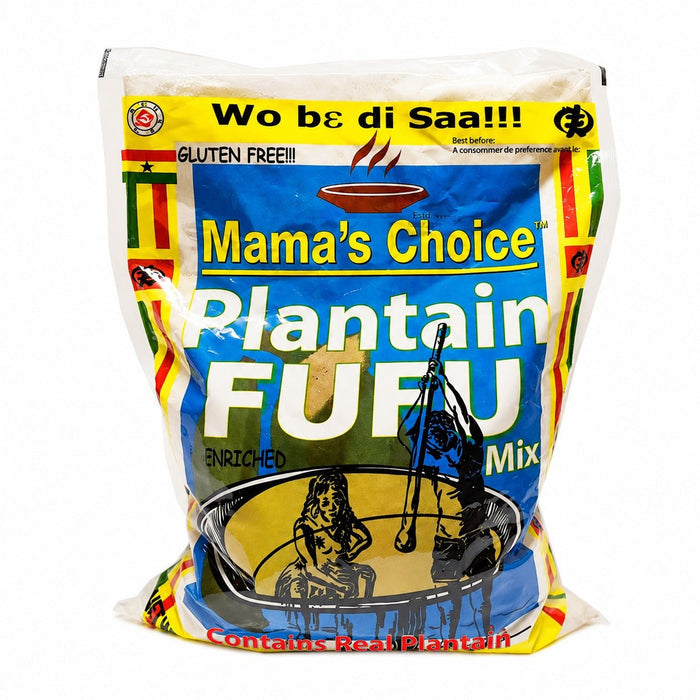 Mama's Choice Plantain FUFU Mix | Gluten-Free Cassava - Yado African & Caribbean Market