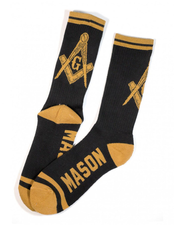 Masonic Crew Socks