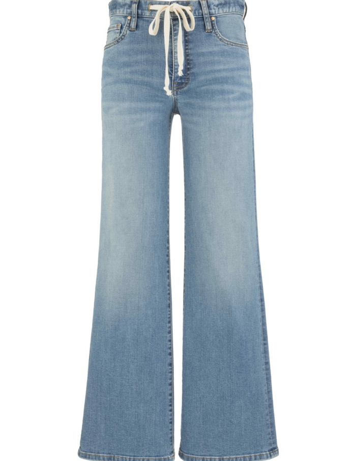 Maya High Rise Wide Leg- Reg Hem & Drawcord- Protect