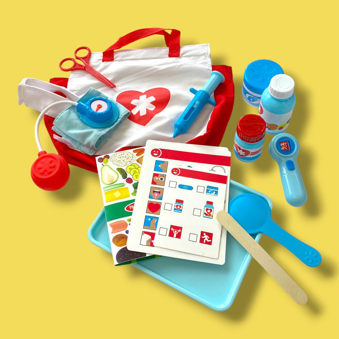 Melissa & Doug doctor kit (incomplete)