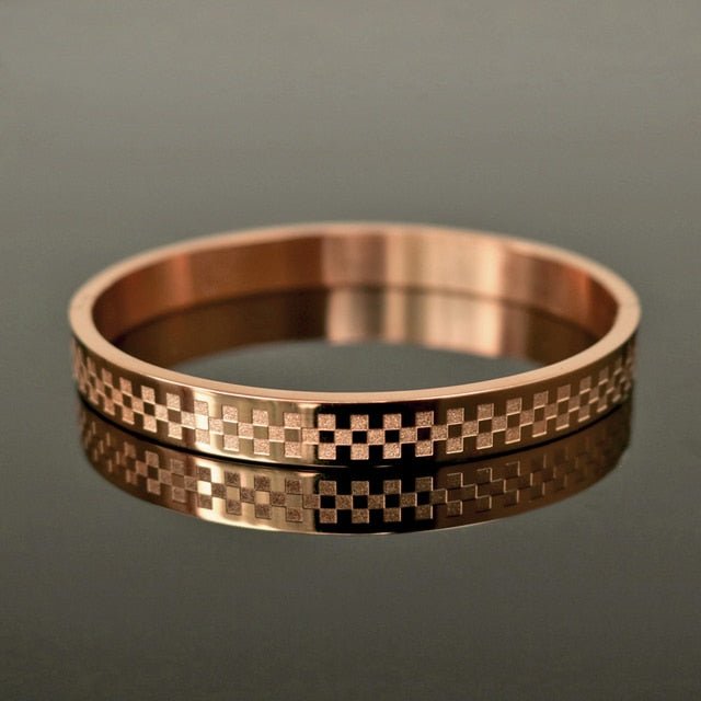 Antonios Grind Bracelet Men - AntoniosClothing - Grind Rose Gold