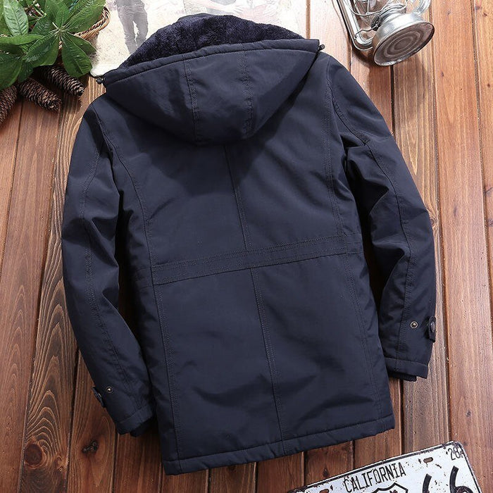 Antonios WindBreaker Hooded Jacket Men - AntoniosClothing - Army Green