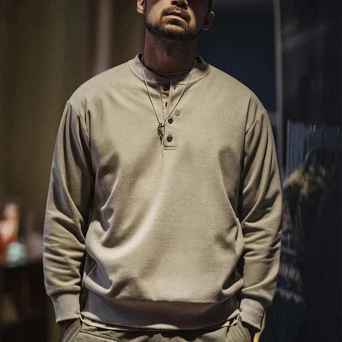 Sweatshirt regular fit - AntoniosClothing - Gray