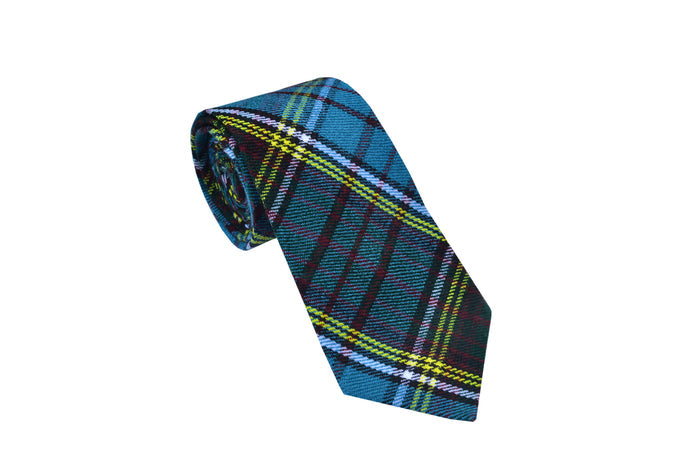 Men's Scottish Clan Tartan Necktie / Acrylic Wool Tartan Tie in Various Tartans