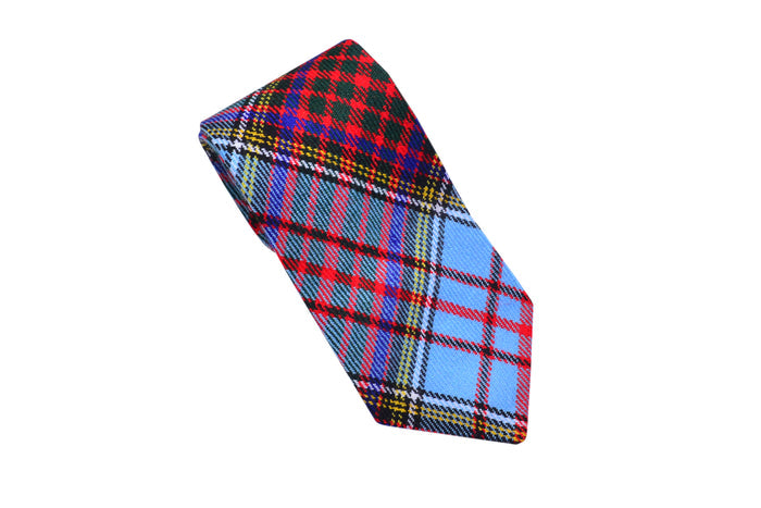 Men's Scottish Clan Tartan Necktie / Acrylic Wool Tartan Tie in Various Tartans