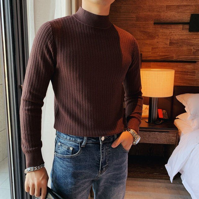 Antonios Skir Men Sweater - AntoniosClothing - Brown