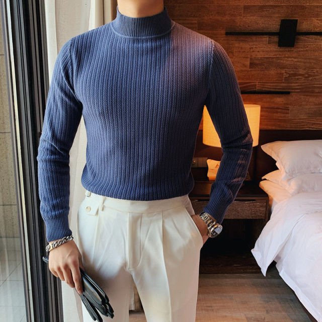 Antonios Skir Men Sweater - AntoniosClothing - Blue
