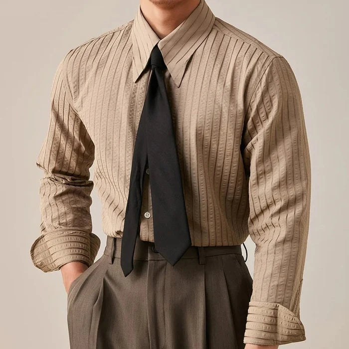 Party tuxedo elegant shirt - AntoniosClothing - White shirt only