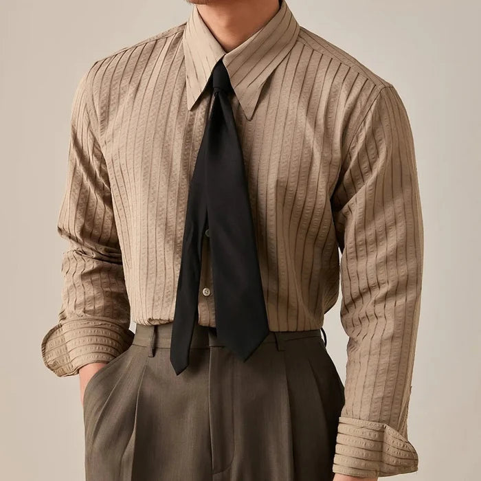 Party tuxedo elegant shirt - AntoniosClothing - White shirt only