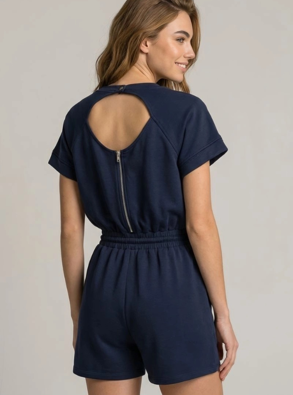 Merritt Romper- Midnight